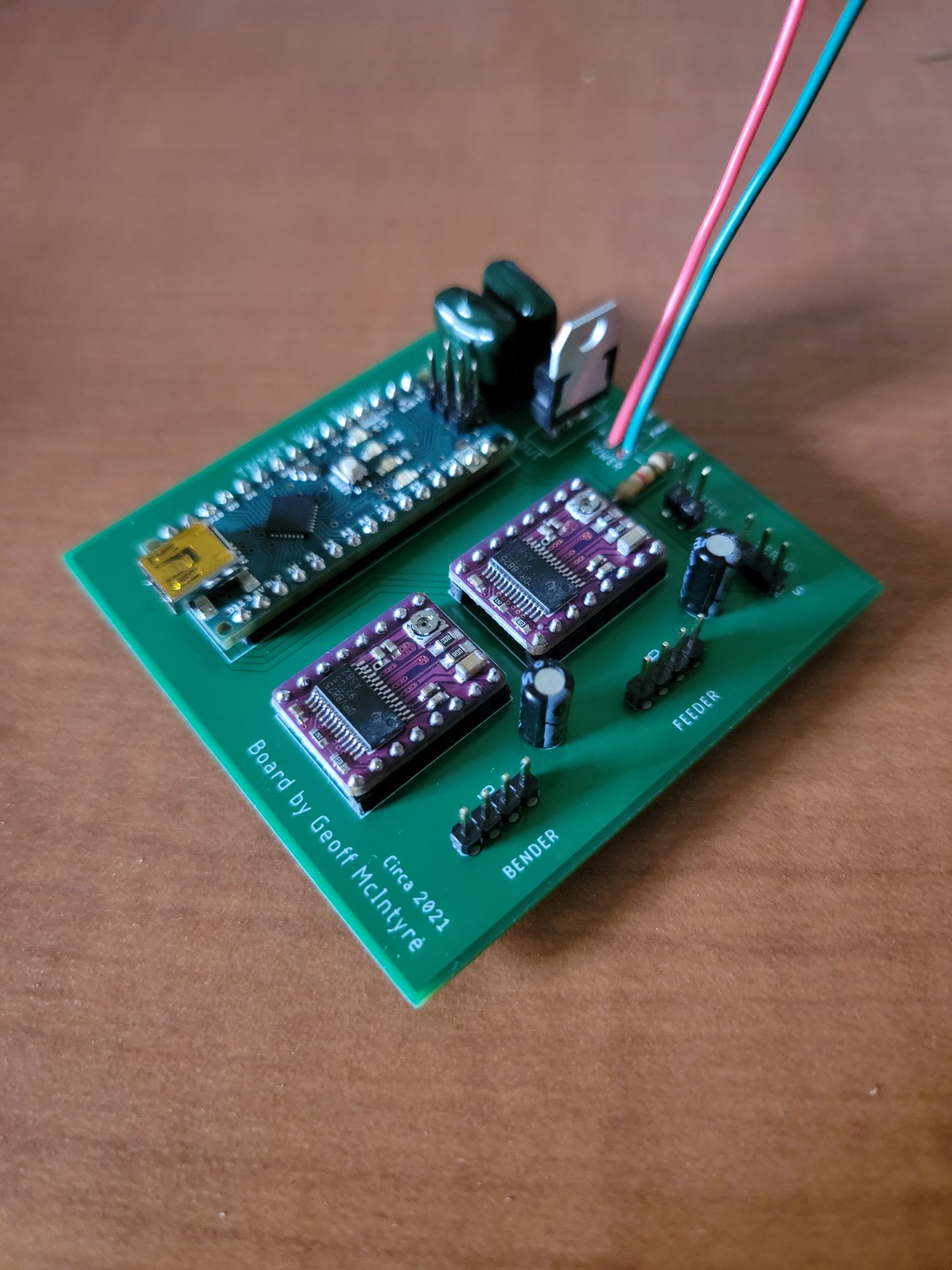 Wire Bender PCB