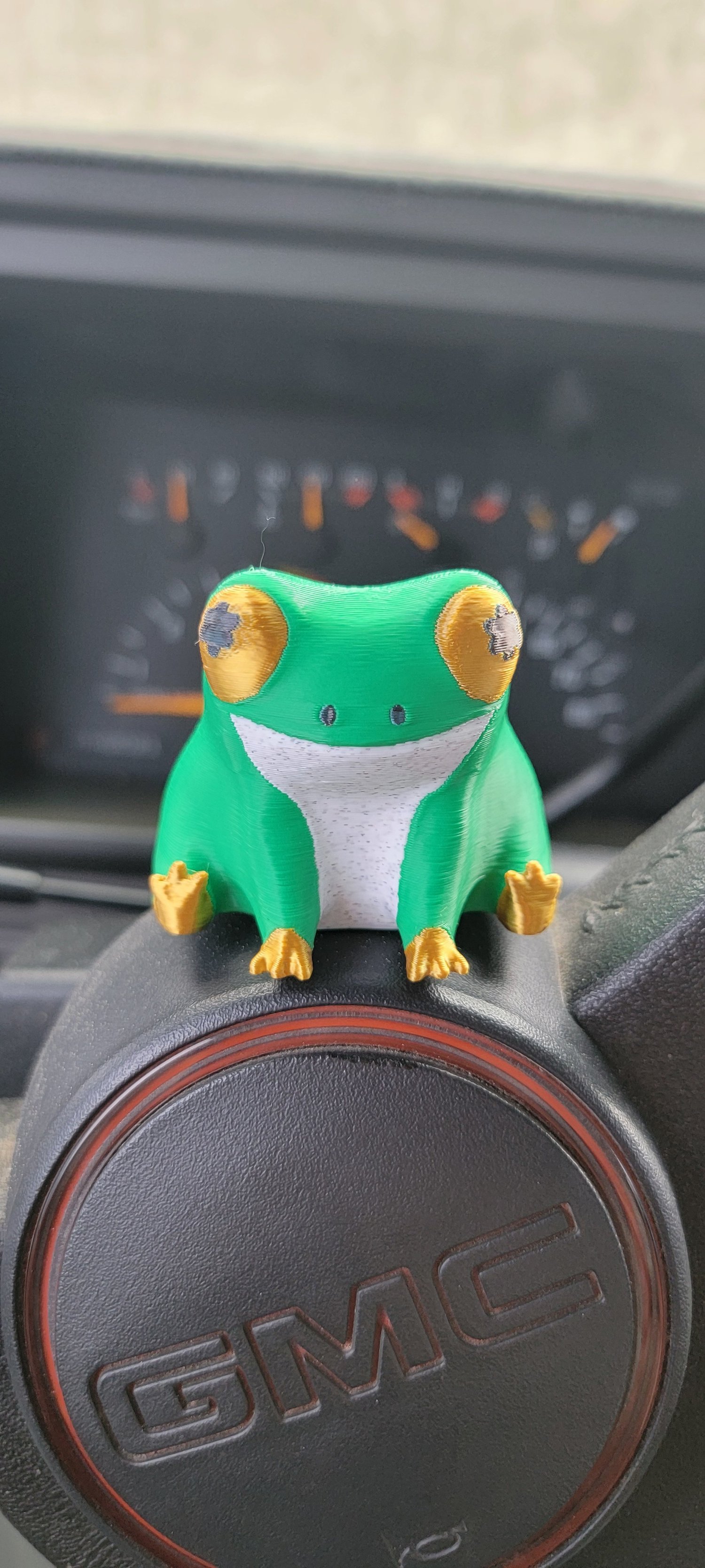 Fred the Frog, but he's a CO2 Sensor