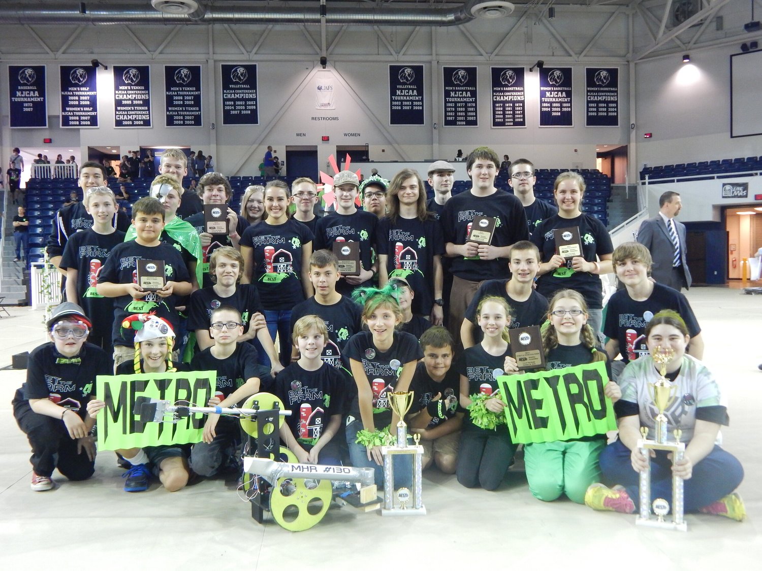 Metro Homeschool Robotics Student Leader - 2016 to 2019