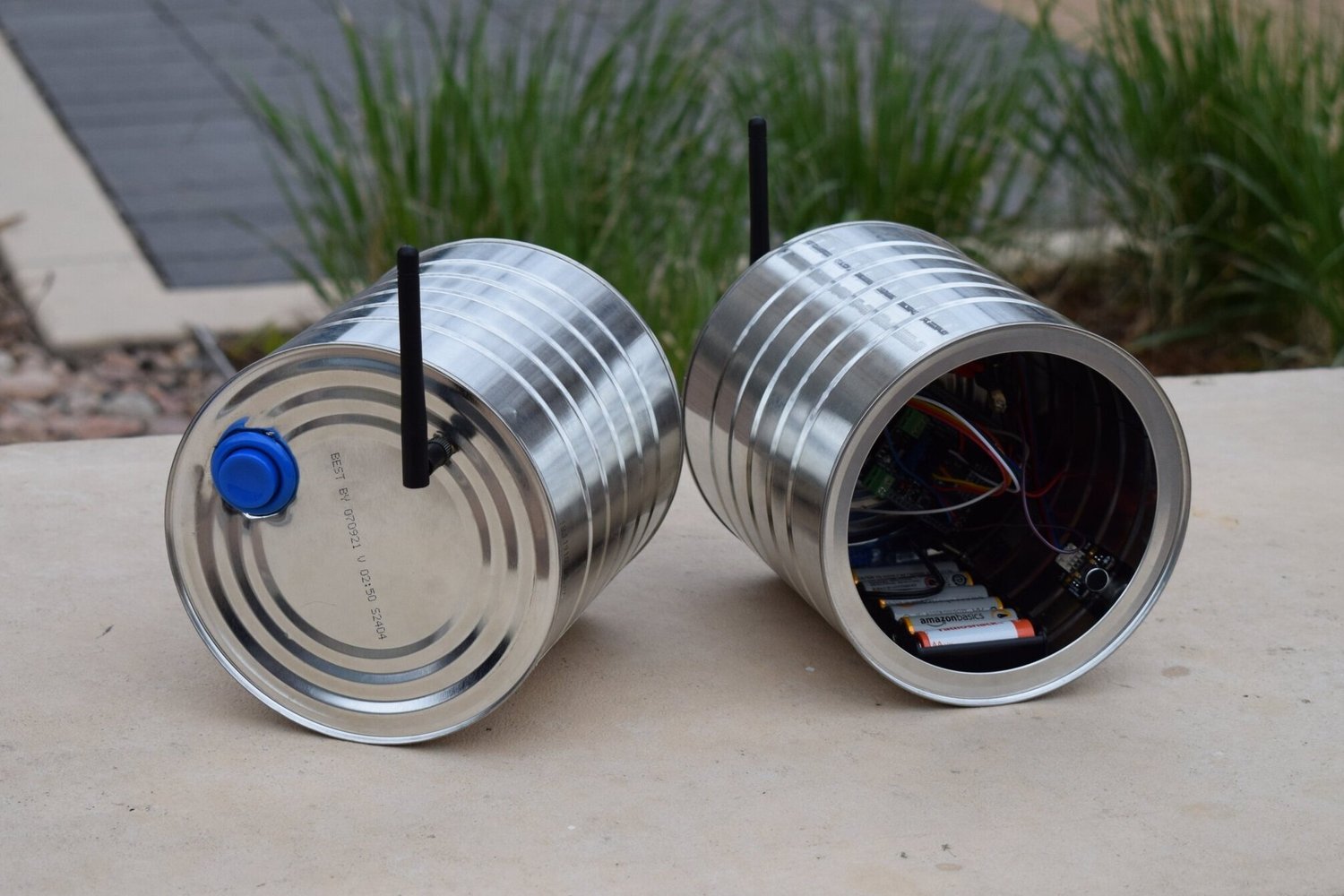 Stringless Tin-Can Telephone
